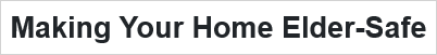 Making Your Home Elder-Safe